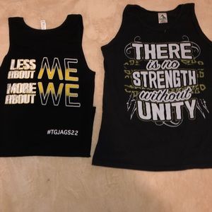 2 TopGun tank tops